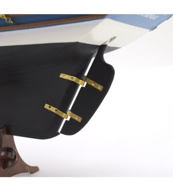 Дерев'яна модель французького рибальського корабля Marie Jeanne детальное изображение Корабли Модели из дерева