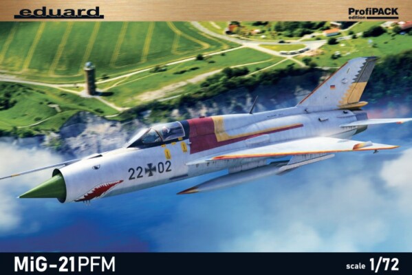 Scale model 1/72 Aircraft MiG-21 PFM Profipack Edition Eduard 70144 детальное изображение Самолеты 1/72 Самолеты