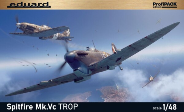 Сборная модель 1/48 Самолет Спитфайр Mk.Vc тропический ProfiPack Edition Эдуард 82126 детальное изображение Самолеты 1/48 Самолеты