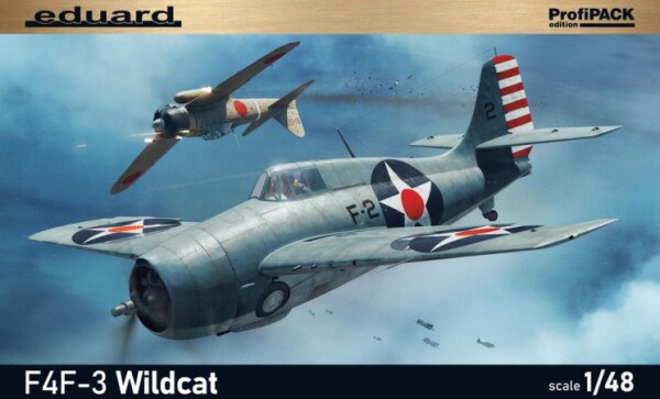 Збірна модель 1/48 Літак F4F-3 Wildcat ProfiPack Edition Eduard 82201 детальное изображение Самолеты 1/48 Самолеты