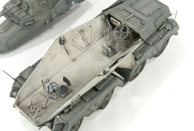 Збірна модель 1/35 Sd. 231 (рання версія) - важкий бронеавтомобіль Sd.Kfz. 231 (8-колісний) AFV Club 35231 детальное изображение Бронетехника 1/35 Бронетехника