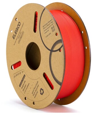 Пластик ELEGOO PLA Filament Ø1.75мм &quot;Red&quot; (красный) 1кг детальное изображение Филаменты 3D печать
