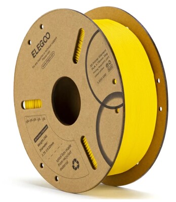 Пластик ELEGOO PLA Filament Ø1.75мм &quot;Yellow&quot; (желтый) 1кг детальное изображение Филаменты 3D печать