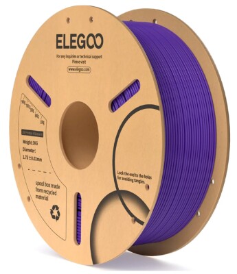 Пластик ELEGOO PLA Filament Ø1.75мм &quot;Purple&quot; (фиолетовый) 1кг детальное изображение Филаменты 3D печать