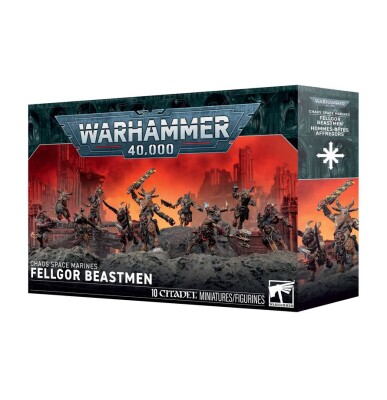 Ігровий набір Warhammer 40000 - CHAOS SPACE MARINES: FELLGOR BEASTMEN детальное изображение Космический Десант Хаоса Армии Хаоса