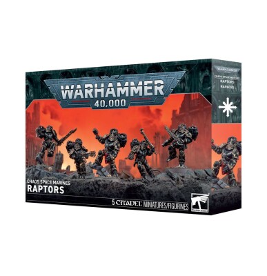 Ігровий набір Warhammer 40000 - CHAOS SPACE MARINES - RAPTORS детальное изображение Космический Десант Хаоса Армии Хаоса