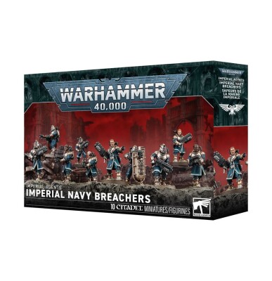 Ігровий набір Warhammer 40000 - IMPERIAL AGENTS - IMPERIAL NAVY BREACHERS детальное изображение Имперские Агенты Армии Империума