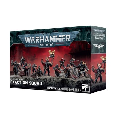 Игровой набор Warhammer 40000 - IMPERIAL AGENTS - EXACTION SQUAD детальное изображение Имперские Агенты Армии Империума