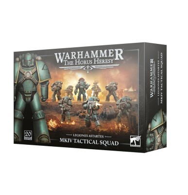 Ігровий набір Warhammer 40000 - HORUS HERESY: LEGIONES ASTARTES - MKIV TACTICAL SQUAD детальное изображение Ересь Хоруса WARHAMMER 40,000