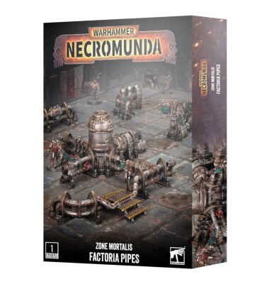Ігровий набір Warhammer - NECROMUNDA: TERRAIN ZONE MORTALIS: FACTORIA PIPES детальное изображение Necromunda WARHAMMER 40,000