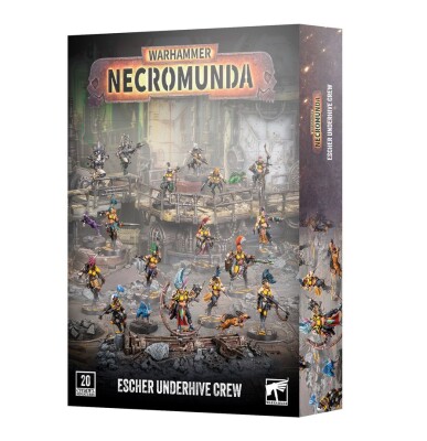 Ігровий набір Warhammer - NECROMUNDA: ESCHER UNDERHIVE CREW детальное изображение Necromunda WARHAMMER 40,000