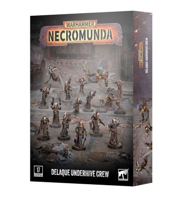 Ігровий набір Warhammer - NECROMUNDA: DELAQUE UNDERHIVE CREW детальное изображение Necromunda WARHAMMER 40,000