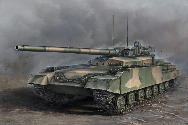 Збірна модель 1/35 Об'єкт 490А Trumpeter 09607 детальное изображение Бронетехника 1/35 Бронетехника
