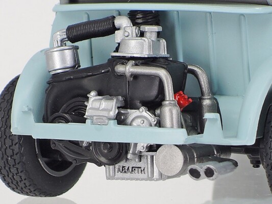 Scale model 1/24 Fiat Abarth 695 SS Tamiya 24173 детальное изображение Автомобили 1/24 Автомобили