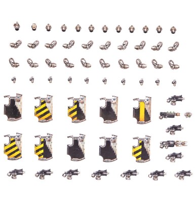 Ігровий набір Warhammer 40000 - THE HORUS HERESY: LEGIONES ASTARTES - BREACHER SQUAD UPGRADE SET детальное изображение Ересь Хоруса WARHAMMER 40,000