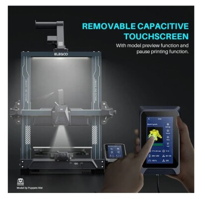 FDM 3D printer ELEGOO Neptune 4 Pro детальное изображение 3D принтера 3D печать