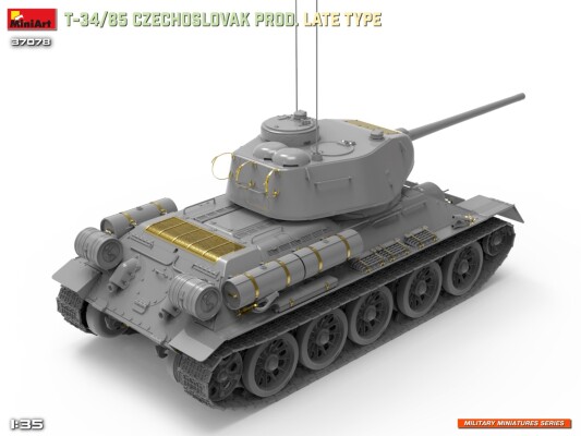 Збірна модель 1/35 Танк Т-34-85 Чехословаччина MiniArt 37078 детальное изображение Бронетехника 1/35 Бронетехника