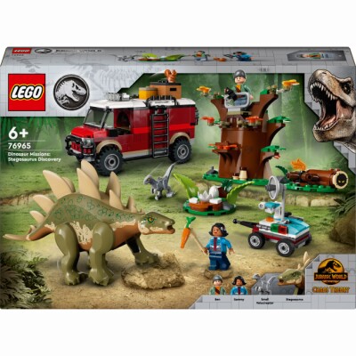 Constructor LEGO Jurassic World Dinosaur Missions: Stegosaurus Discovery 76965 детальное изображение Jurassic Park Lego