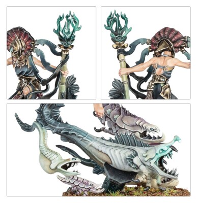 Ігровий набір Warhammer AGE OF SIGMAR - IDONETH DEEPKIN - MATHAELA ORACLE OF THE ABYSS детальное изображение Глубинные Идонеты Порядок
