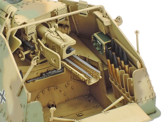 Scale model 1/35 self-propelled anti-tank gun Marder III M Normandy Tamiya 35364 детальное изображение Бронетехника 1/35 Бронетехника