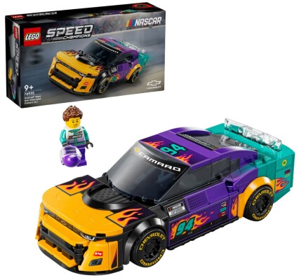 Constructor LEGO Speed Champions NASCAR® Next Gen Chevrolet Camaro ZL1 76935 детальное изображение Speed Champions Lego