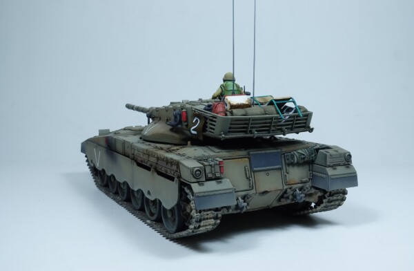 Сборная модель1/35 танк Меркава Тамия 35127 + Набор акриловых красок IDF AFV COLOR детальное изображение Комплекты 