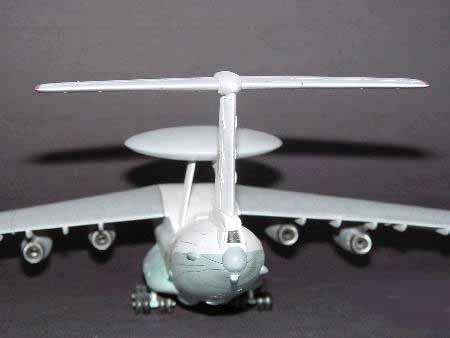 Сборная модель 1/144 Самолет Ильюшин А-50 Трумпетер 03903 детальное изображение Самолеты 1/144 Самолеты