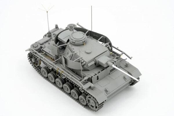 Збірна модель 1/35 Німецький танк Pz.Bef.Wg.III Ausf.K з екранами (2 до 1) Border Model BT-048 детальное изображение Бронетехника 1/35 Бронетехника