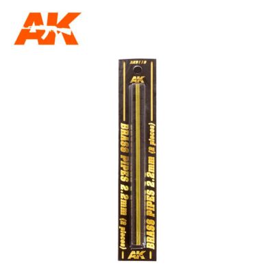 BRASS PIPES 2.2MM Ø. 2 UNITS /Латунные трубки 2.2мм детальное изображение Латунные трубки Инструменты