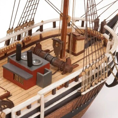 Scale wooden model 1/60 American Whaler Essex OcCre 12006 детальное изображение Корабли Модели из дерева