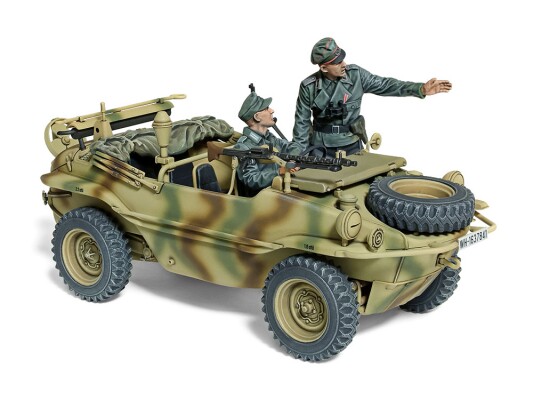 Збірна модель 1/35 Німецький плаваючий автомобіль Schwimmwagen Type 166 (версія з широкими колесами) Tamiya 35393 детальное изображение Автомобили 1/35 Автомобили