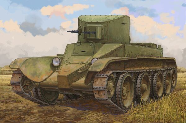 Soviet BT-2 Tank(late) детальное изображение Бронетехника 1/35 Бронетехника