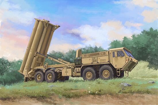 Збірна модель 1/72 протиракетний комплекс (THAAD) Trumpeter 07176 детальное изображение Бронетехника 1/72 Бронетехника