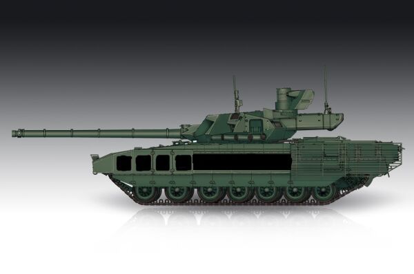 Сборная модель 1/72 танк Т-14 Армата ОБТ Трумпетер 07181 детальное изображение Бронетехника 1/72 Бронетехника