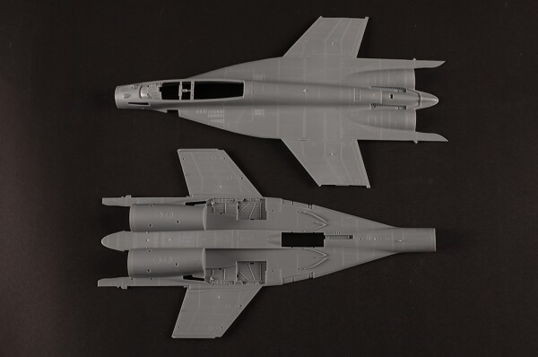 Збірна модель 1/48 Винищувач МіГ-29К HobbyBoss 81786 детальное изображение Самолеты 1/48 Самолеты