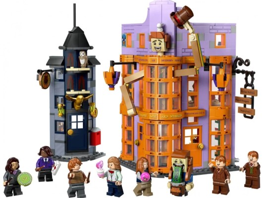 Конструктор LEGO Harry Potter Аллея Диагон: Ведьминские проделки Визлов 76422 детальное изображение Harry Potter Lego