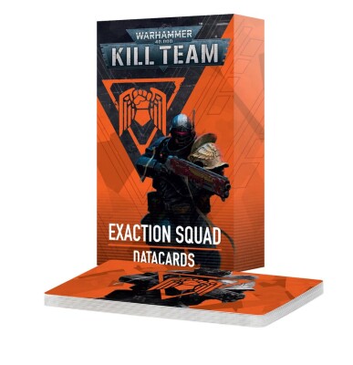 KILL TEAM DATACARDS: EXACTION SQUAD (ENG) детальное изображение Kill Team WARHAMMER 40,000