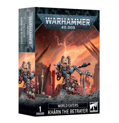 WARHAMMER 40000: WORLD EATERS - KHARN THE BETRAYER 99120102184 детальное изображение Пожиратели Миров Армии Хаоса