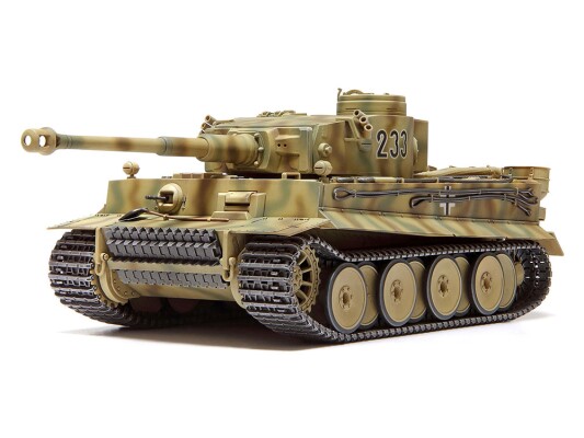 Сборная модель 1/48 Танк Тигр I (ранее производство) Тамия 32603 детальное изображение Бронетехника 1/48 Бронетехника