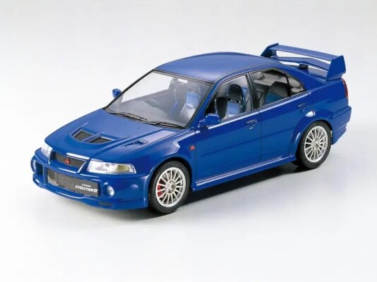 Збірна модель 1/24 Автомобіль Mitsubishi Lancer Evolution VI Tamiya 24213 детальное изображение Автомобили 1/24 Автомобили