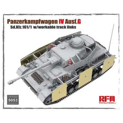 Збірна модель 1/35 Танк Panzerkampfwagen IV Ausf.G Sd.Kfz.161/1 Rye Field Model RM-5053 детальное изображение Бронетехника 1/35 Бронетехника