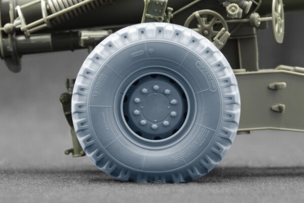 Набір коліс для гаубиці M1/M114 сучасний варіант (звичайні та деформовані) від Bronco, Italeri ScaleX WW-35020C детальное изображение Колёса Афтермаркет