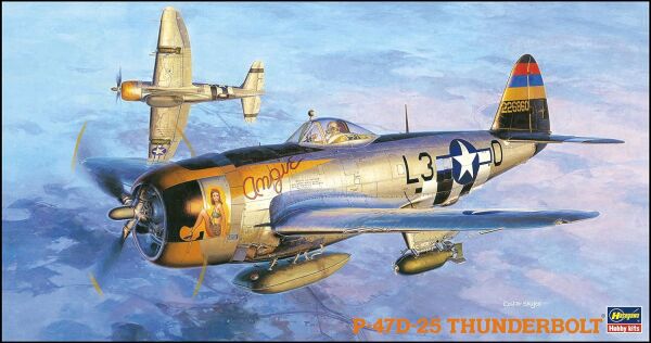 Збірна модель  Republic P-47D-25 Thunderbolt 1:48 детальное изображение Самолеты 1/48 Самолеты