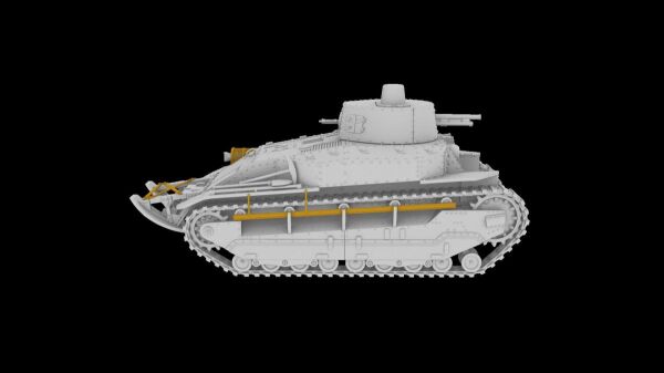 Сборная модель японского среднего танка TYPE 89 КОУ (бензиновый, среднесерийный) детальное изображение Бронетехника 1/72 Бронетехника
