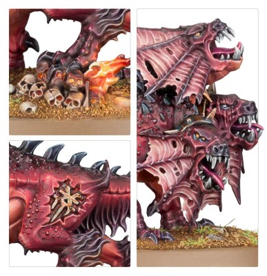 Игровой набор Warhammer AGE OF SIGMAR SPEARHEAD: BLADES OF KHORNE - FANGS OF THE BLOOD GOD детальное изображение Кхорниты Хаос