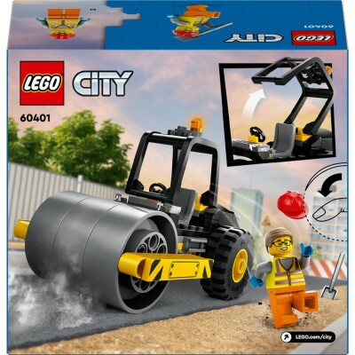 Конструктор LEGO City Строительный паровой каток 60401 детальное изображение City Lego