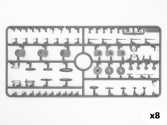 Збірна модель 1/700 Набір &quot;Сталевий кулак Кайзера&quot; ICMS021 детальное изображение Флот 1/700 Флот