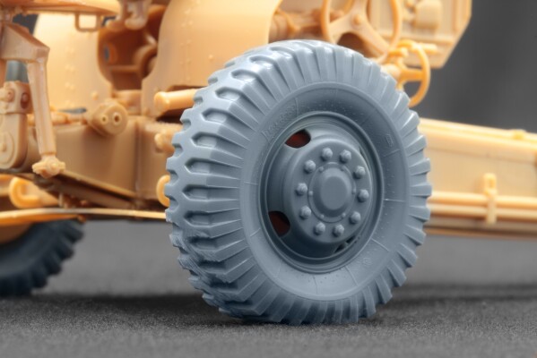 Набор колес для Д-20 (обычные и деформированные И-78) от Trumpeter ScaleX WM-35060C детальное изображение Колёса Афтермаркет