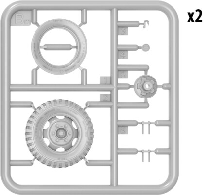 Збірна модель 1/35 Вантажний автомобіль G7117 з причепом для води MiniArt 53066 детальное изображение Автомобили 1/35 Автомобили