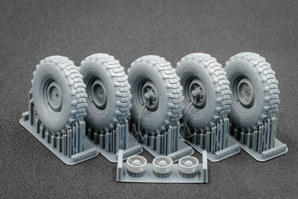 Набор колес для Унимог 404 11.0 R20 от Revell, AK-Interactive, ICM ScaleX WM 35023 детальное изображение Колёса Афтермаркет